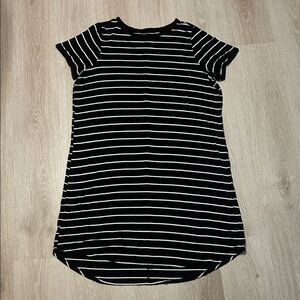 Torrid Plus Size Super Soft Knits Wear What You Love Striped Midi Dress